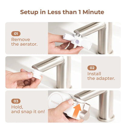 Soft Water Skincare Face Faucet Water Filter