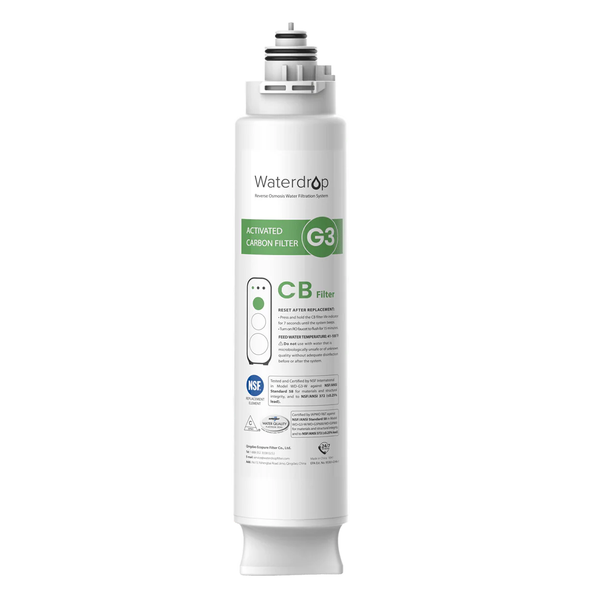 G3-N3CB Replacement Filter for G3P600/800 RO System