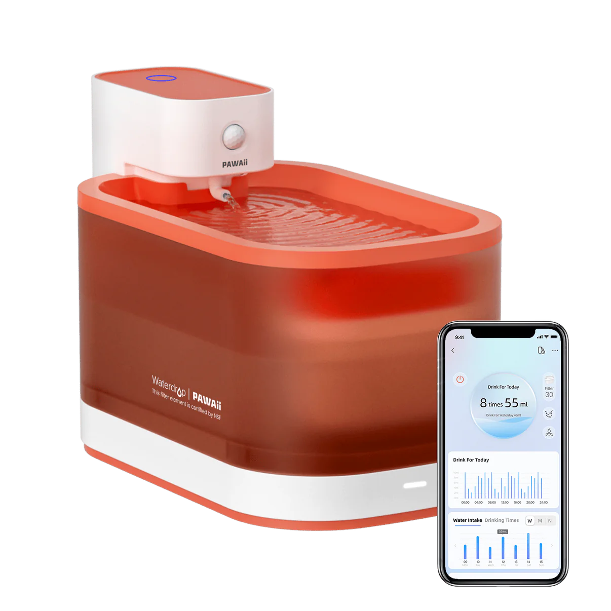 Wireless Cat Water Fountain Pro